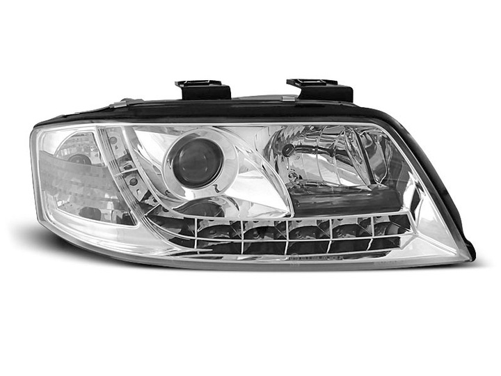 FEUX AUDI A6 C5 97-01 DAYLIGHT CHROME DAYLINE photo 1 - milautoparts-fr.ukrlive.com