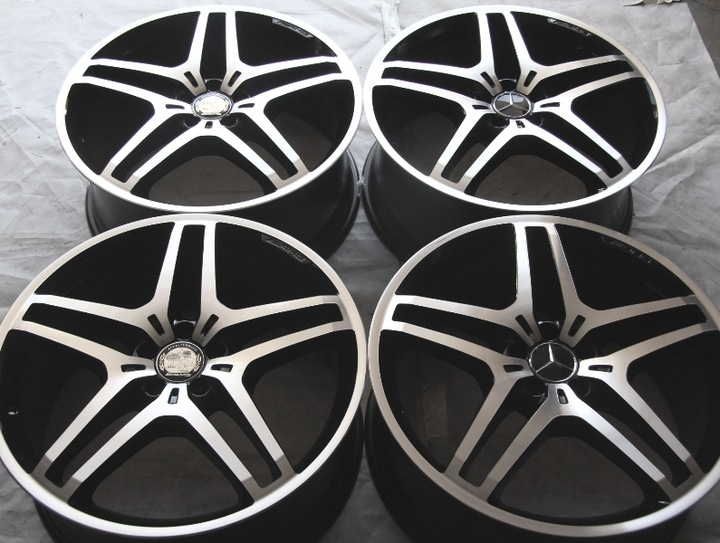 4× DISQUE ALUMINIUM MERCEDES-BENZ AVEC ML W166 AMG 9.0