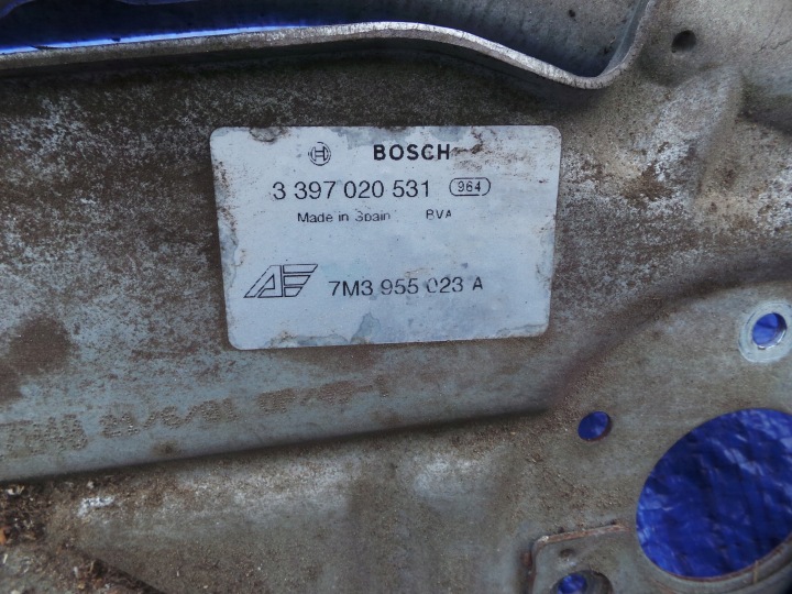 MÉCANISME ESSUIE-GLACES VW SHARAN I LIFT 7M3955023A
