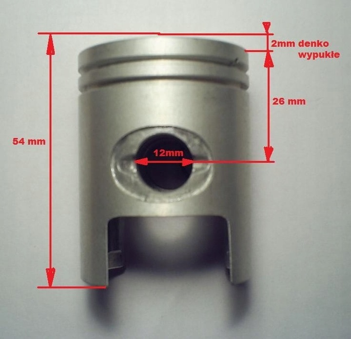 PISTON PIAGGIO ZIP NRG GILERA 7-SZLILF 41,75MM T268 photo 2 - milautoparts-fr.ukrlive.com