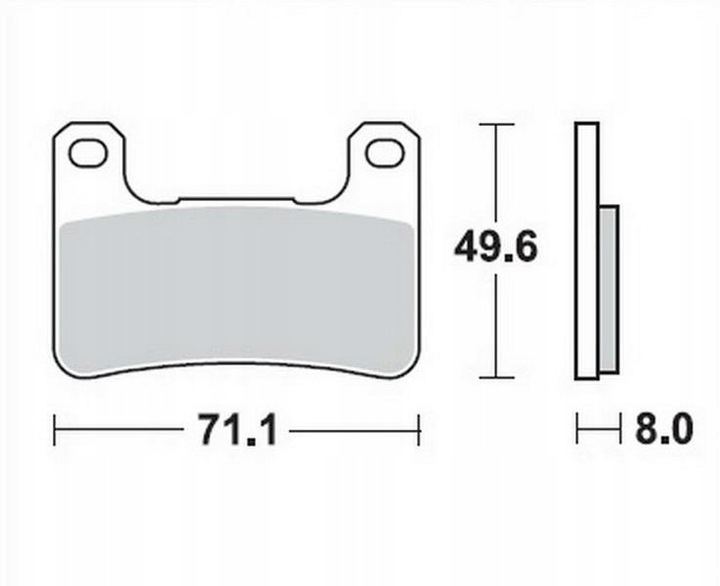 BRENTA PADS BRAKE KH379 SUZUKI (FT 3117) photo 8 - milautoparts-fr.ukrlive.com