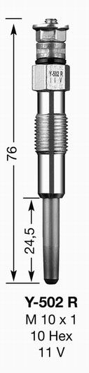 PLUG ZAROWA NGK 3852 photo 3 - milautoparts-fr.ukrlive.com