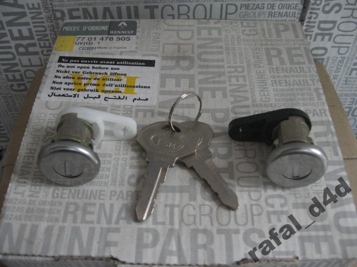 INSERT ELEMENT LININGS LOCK 2 PIECES RENAULT TWINGO photo 1 - milautoparts-fr.ukrlive.com