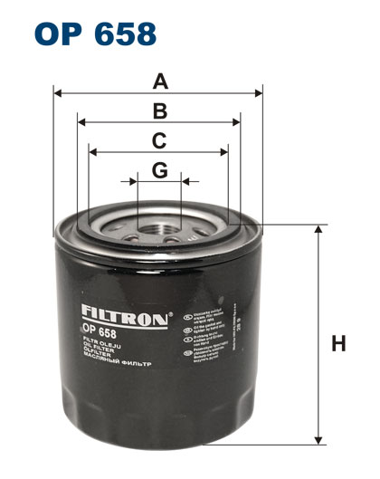 FILTER OILS OP658 W815/5 OC223 LS280A WL7237 photo 2 - milautoparts-fr.ukrlive.com