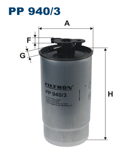 FILTRON PP940/3 - FILTRE CARBURANT photo 2 - milautoparts-fr.ukrlive.com