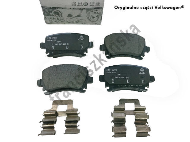 ORIGINAL PADS BRAKE REAR VW PASSAT B6 B7 CC GOLF V VI 5 6 PLUS CADDY photo 2 - milautoparts-fr.ukrlive.com