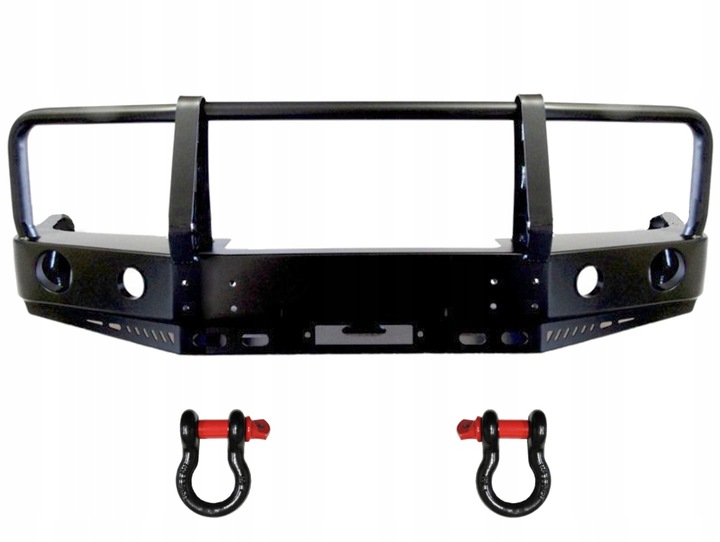 Бампер передній mitsubishi l200 1996-2005 r захист під wyciagarke стальний, Ціна