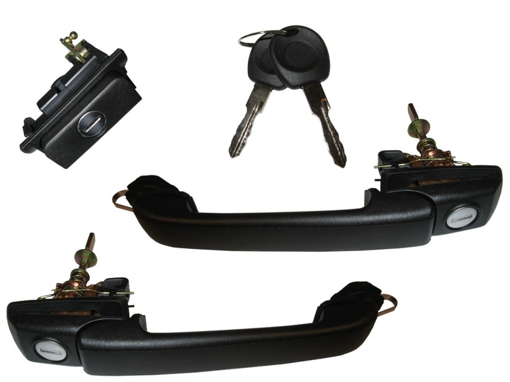 фото №1, Vw golf iii 3 замки вкладыши ручка дверь набор