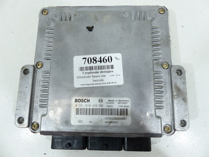 фото №1, Space star комп'ютер блок керування 0281010438 1.9 did