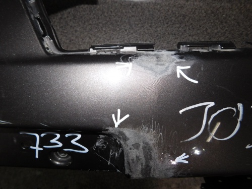 фото №5, Mitsubishi pajero sport 09- бампер переднее перед
