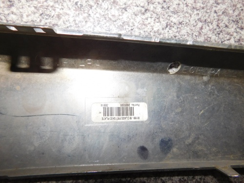 фото №10, Mercedes ml 166 хром бампер переднє перед dół