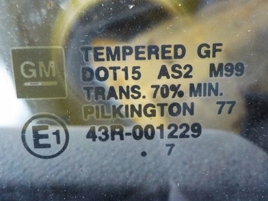 фото №2, Pontiac g6 04-09 стекло дверь правый зад задняя usa