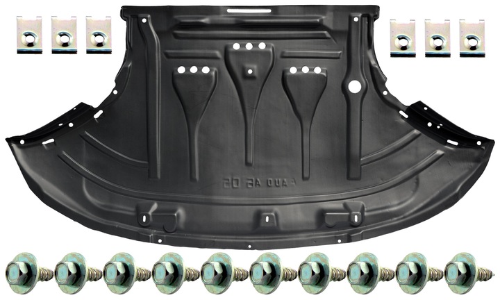 фото №1, Audi a6 c6 2004-2012 захист двигуна застібки hdpe