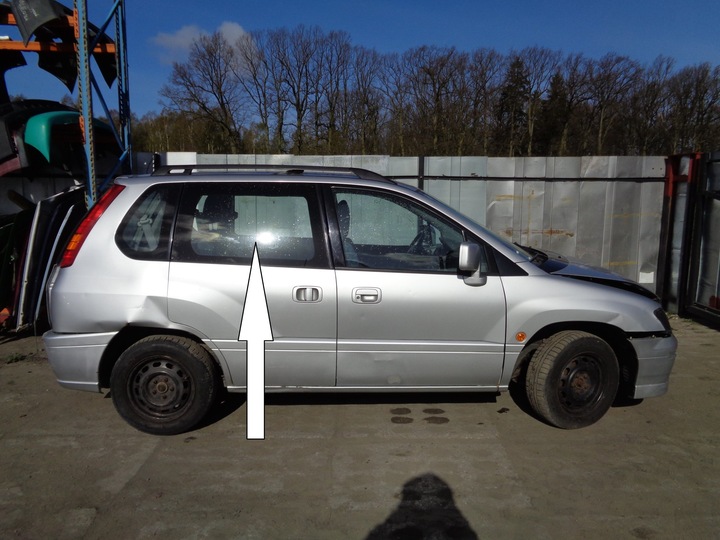 фото №1, Скло двері права зад mitsubishi space runner ii