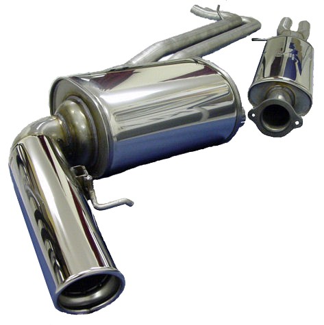 фото №1, Volvo s60 спортивный выхлопная система bsr