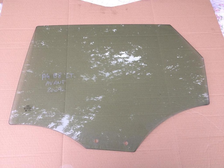 фото №1, Audi a4 b8 стекло дверь левый зад 2009r. 8k универсал