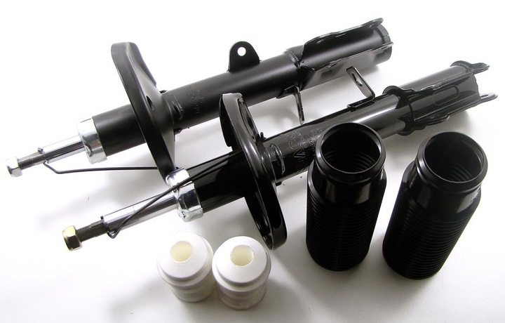 фото №1, Амортизатори x2 зад +відбійники +захисні накладки toyota corolla e11 97-