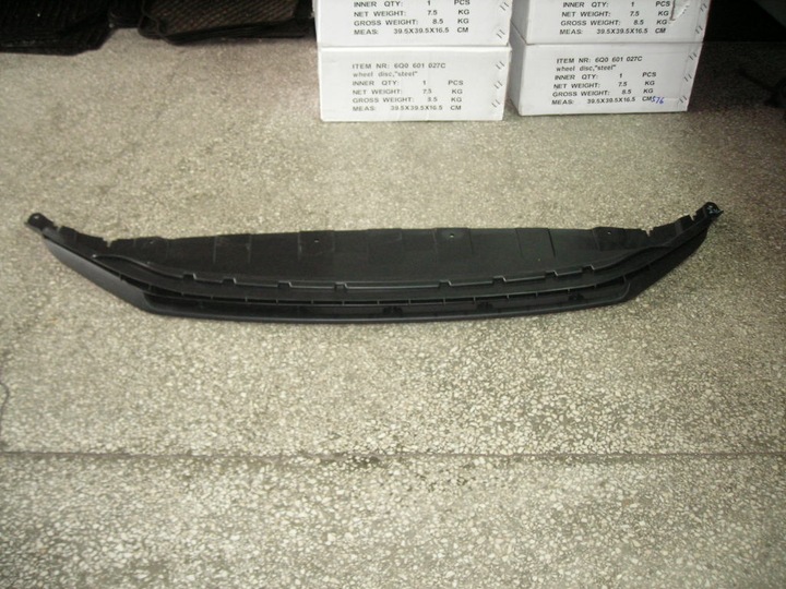 фото №1, Спойлер бампера перед skoda fabia ii roomster 11r