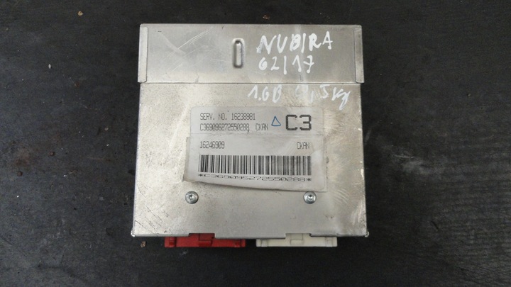 фото №2, Комп'ютер daewoo nubira 1,6b 16238981 16246909