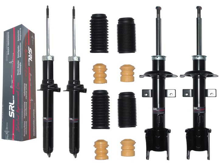 фото №1, Амортизатори alfa romeo 156 перед i зад захисні накладки srl