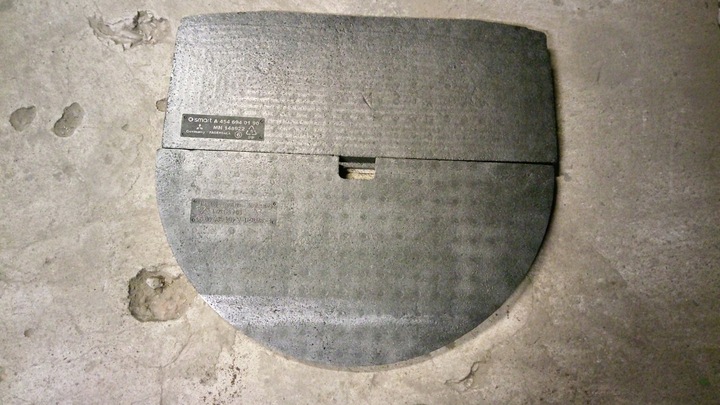 фото №1, Mitsubishi colt 09-12 пінополістирол багажника полиця