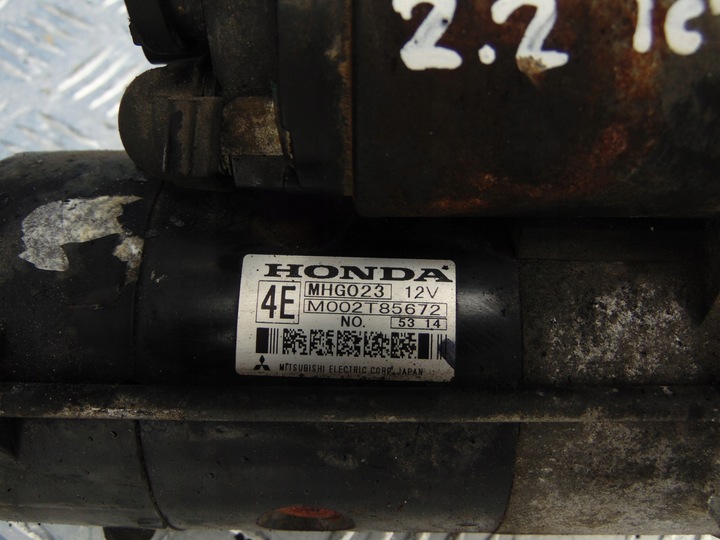 фото №2, Honda cr-v fr-v стартер 2.2 i-ctdi