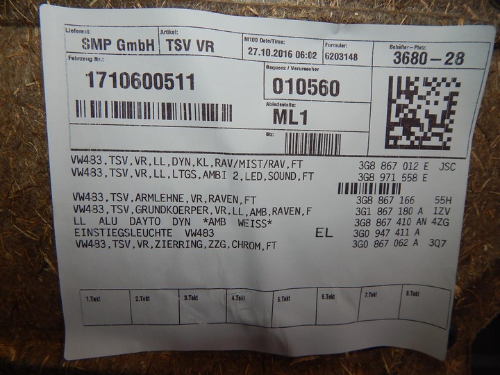 фото №5, Vw arteon оббивка двері правий перед 3g8867012