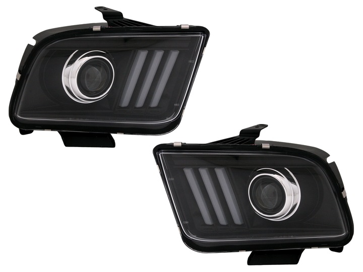 фото №1, Фара лампа day line light led ford mustang 05