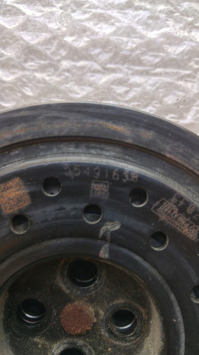 фото №2, Колесо ременное 55491638 opel astra k v 1.6 cdti