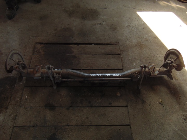 фото №1, Балка ось зад задняя подвешивание caddy 1.9 sdi 03r