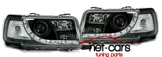 фото №3, Лампи фари audi b4 80 91-99 dayline led b