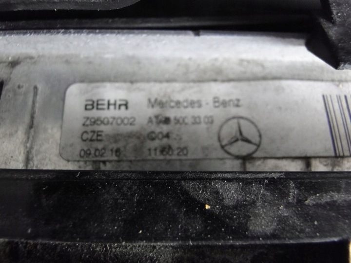 фото №9, Mercedes w222 радіатор 350 дизель вода кондиціонер масло