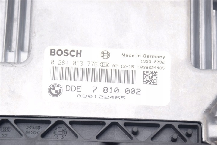 фото №8, 7810002 bmw e81 e87 123d блок управления двигателем (ecu) иммобилайзер 0281013776