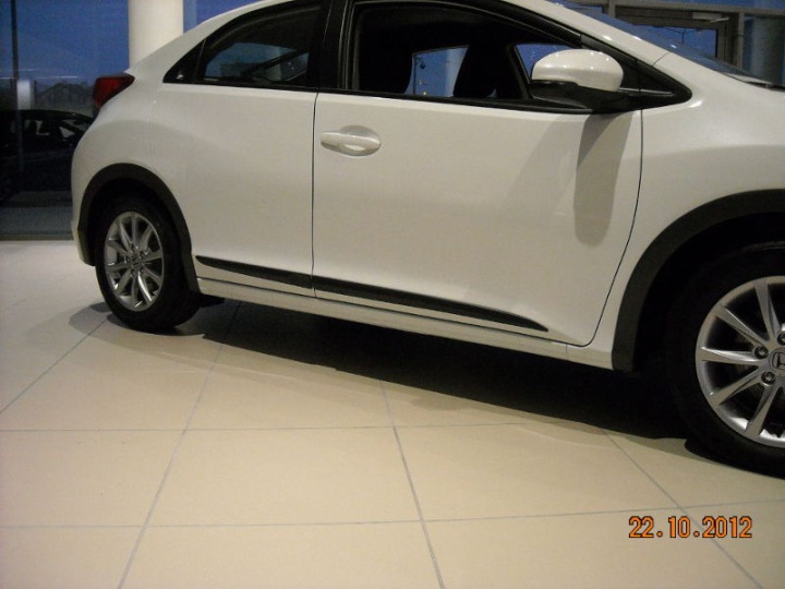 фото №9, Honda civic ix 2012-17 5d i tourer планки бічні