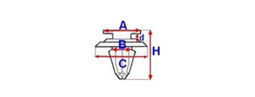 фото №3, Клипса накладка пороговых wew. peugeot 308