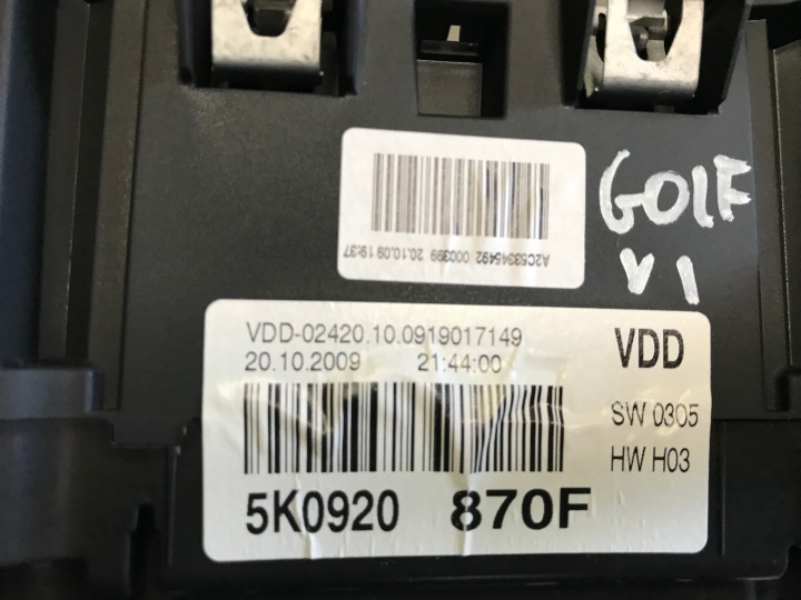 фото №5, Vw golf vi 1.4 tsi dsg комплект стартовий 03c906016aj