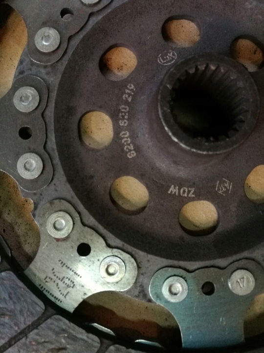 фото №4, Диск сцепления 8,2mm master iii 2.3 dci 10+