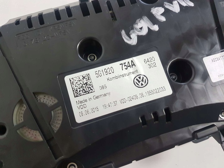 фото №5, Vw golf vii gte спидометр приборы 5g1920754a