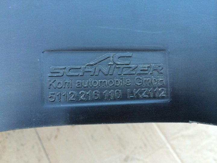 фото №9, Дифузор накладка спойлер bmw f16, x6 ac-schnitzer, m50dx - зад