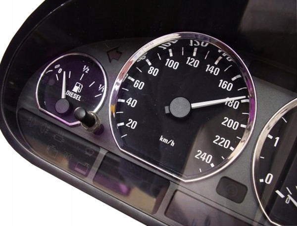 фото №4, Хромированные рамки приборов спидометра bmw e46 + бесплатно