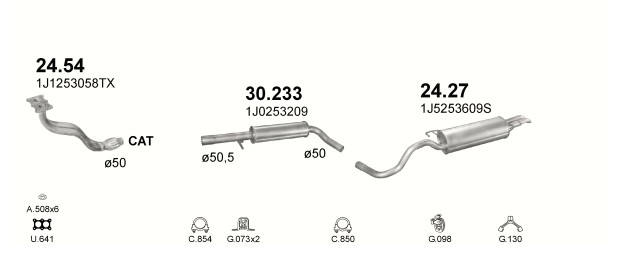 фото №7, Глушник середній seat leon toledo 30.233