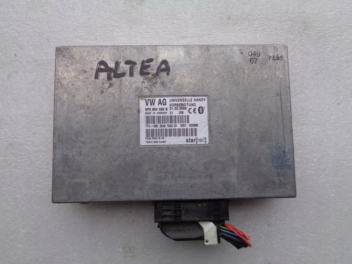 фото №1, Модуль блютуз seat altea 5p0862335b