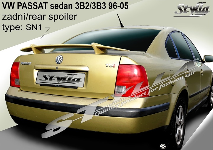 фото №1, Спойлер спойлер do vw passat b5, b5.5 1996-