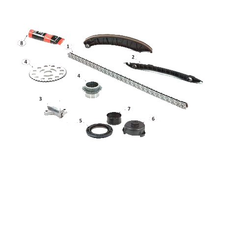 фото №1, Ланцюг розподільний вал traffic espase iv 2.0dci kpl