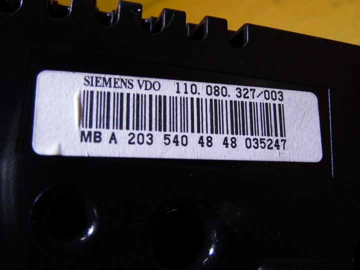 фото №9, Спидометр mercedes w203 3.0 a2035404848 usa 99tys km