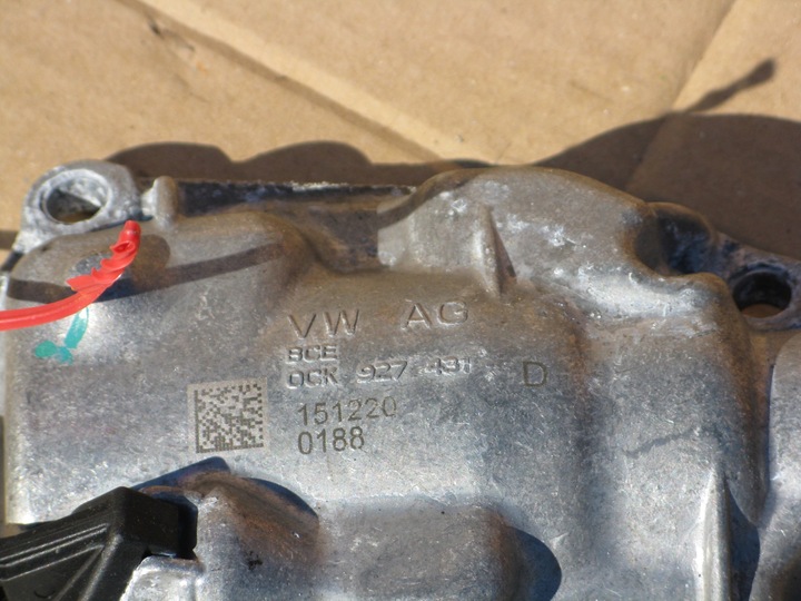 фото №2, Vw кришка модуль коробки коробки передач ock927431d