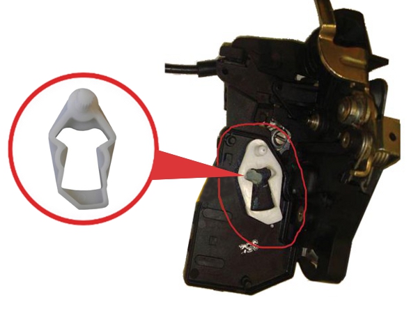 фото №6, Замок дверь перед зад ремонт do mercedes ml w163