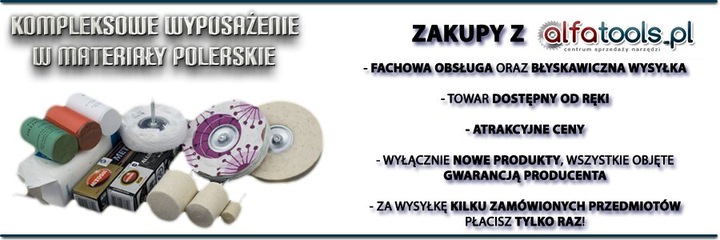 ALFATOOLS полировальный войлок оправка 12X25X6 коническая полировка