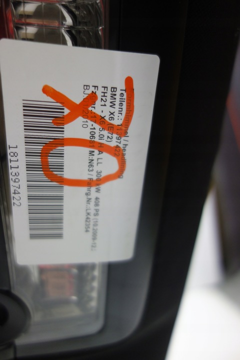 фото №9, Потолок потолок bmw x6 e72 люк