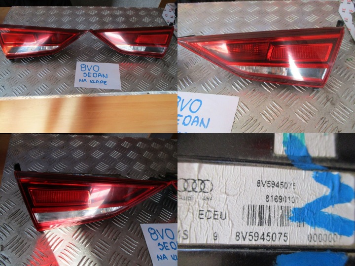LICHT RECHTS AUDI A3 8V0 SEDAN 8V5945076 AUF HECKKLAPPE